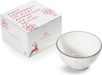 Gmundner Keramik Gmundner Keramik - Herzerl Gris, Bol Para Cereales Grande (&oslash; 14cm)en Caja