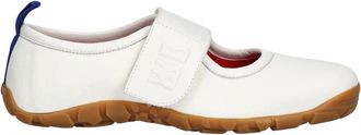 Wales Bonner Leren band ballerinas - Dames - Ballerinas - Wit - 36 EU - Leer - Schoenen