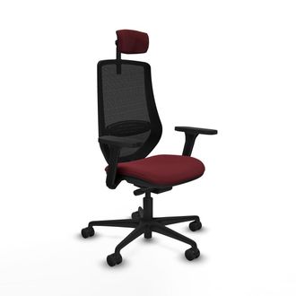 Piqueras y Crespo Piqueras-y-crespo Mardos Silla Oficina Granate Confort