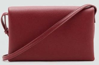 Mango Borsa a tracolla piccola rosso - Donna - Taglia unica - MANGO