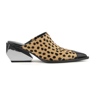 United Nude Ricky Mule Mid II - Dames - Muiltjes - Bruin - 39 EU - Leer - Schoenen