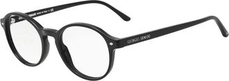 Giorgio Armani Geborsteld Zwart Brillen Frames Frames OF Life - Dames - Brillen - Zwart - 49 MM - Accessoires