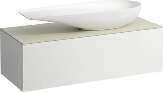 Laufen Laufen - Il Bagno Alessi Cajonera, 1 Agujero Para Grifo, Encimera