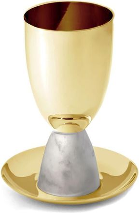 ANNA new york Coluna Kiddush Cup in White And Gold at Nordstrom