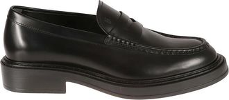 Tod's Loafers, male, Black, 9 1/3 UK, Black Flat Shoes Extralight Mocassino