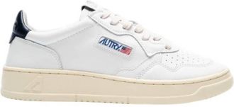 Autry Medalist Leather Low-Top Sneakers, Brand Size 36 ( US Size 6 )