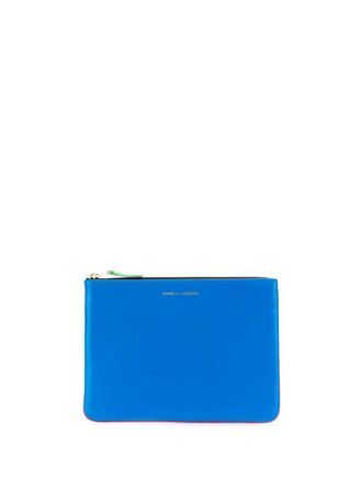 Comme Des Gar&ccedil;ons SA5100 embossed logo wallet - unisex - Leather - One Size - Black
