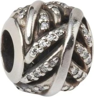 Pandora Licht als een veertje bedel - Dames - Sieraden - Grijs - ONE Size - Accessoires