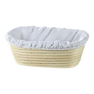 Frieling Oval Brotform Liner, 100% Cotton in White at Nordstrom