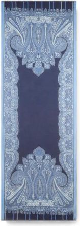 Etro Accessoires, Heren, Blauw, ONE Size, Silky Scarves