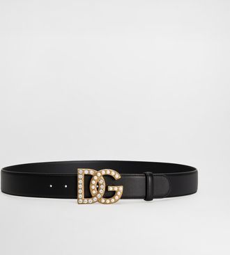 Dolce & Gabbana Cintura Logata - Woman Belts Multi-colored Leather 100