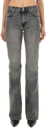 Haikure Flora Bootcut Jeans - Dames - Jeans - Grijs - Maat: W26 Katoen