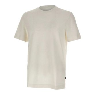 HUGO BOSS Tops, Heren, Wit, S, Katoen, Thompson T-shirt