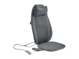 Vente-Unique Sedia Da Massaggio Shiatsu In Similpelle Grigio - Apasia