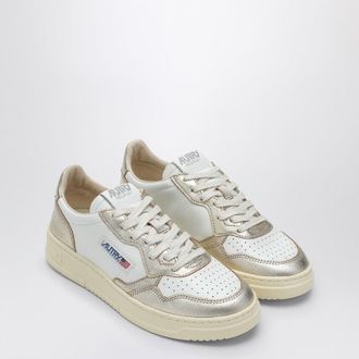 Autry Medalist White/Platinum Sneaker