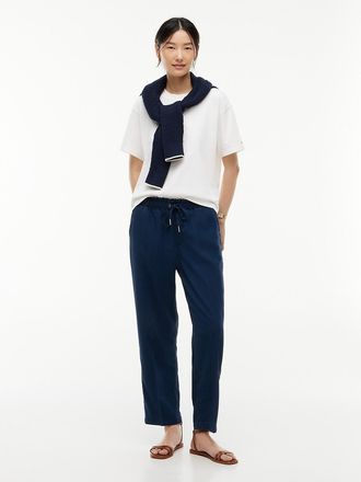 Tommy Hilfiger Womens Lightweight Jogger Pant - Navy - XXL