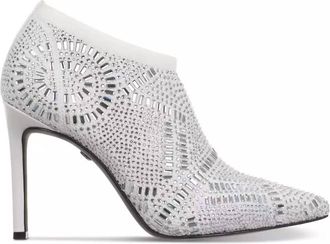 Thalia Sodi Womens Karmen Ankle Booties In White Flyknit