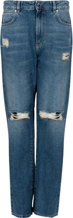 Pinko Pinko - Gaia 13 Rechte jeans - Dames - Jeans - Blauw - Maat: W25