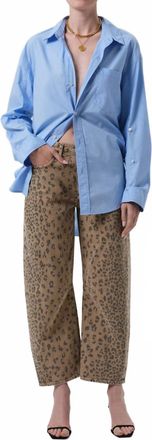 Citizens Of Humanity Miro Relaxed Jean In Cheetah