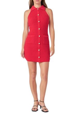 endless rose Sleeveless Sweater Dress in Red at Nordstrom, Size X-Small