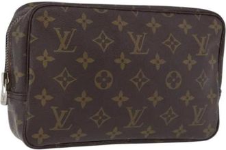 Louis Vuitton Pre-owned Monogram Canvas Clutch Bag - - Pre-owned - Donna - Marrone - ONE SIZE