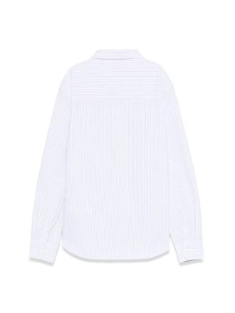 Golden Goose Striped Cotton Shirt - White