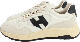 Hogan Hyperlight Sneakers - Heren - Sneakers - Wit - 40 EU - Leer - Schoenen