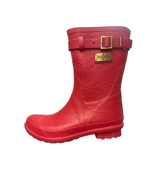 Pendleton Womens Heritage Short Embossed Boot In Scarlet