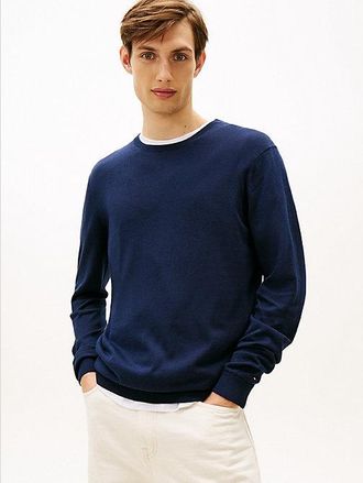 Tommy Hilfiger New York Label Crew Neck Jumper