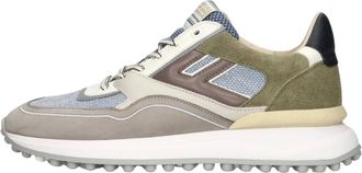Floris Van Bommel Schoenen, Heren, Veelkleurig, 40 2/3 EU, Leer, Noppi Sneakers