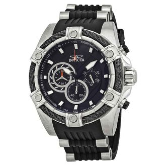 Invicta Bolt Chronograph Black Dial Mens Watch 25523