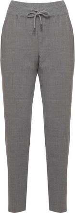 PANICALE Tapered Broeken - Dames - Broeken - Grijs - XS - Wol - Broeken