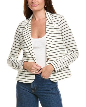 Tommy Bahama Knit Pique Stripe Blazer
