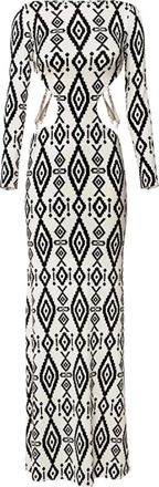 Elisabetta Franchi Red Carpet Dress - female - Elisabetta Franchi - Gowns - Multicolor - XS - Dresses