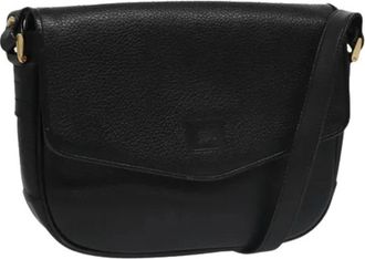 Burberry Pre-owned Cross Body Bags, female, Black, Size: ONE SIZE Pre-owned Vintage Shoulder Bag