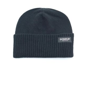 Dondup Shaved Cashmere Hat - unisex - Hoeden - Blauw - ONE Size - Kasjmier - Accessoires