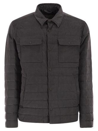 Herno Daunenjacke im Hemdstil