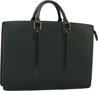Louis Vuitton Tweedehands leren Louis Vuitton tassen - Dames - Vintage Shopper - Groen - ONE Size - Leer - Vintage