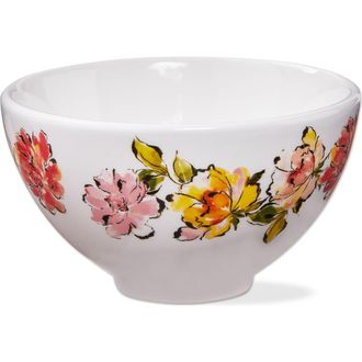 Tag In Bloom Snack Bowl Multi Earthenware Spring in White at Nordstrom