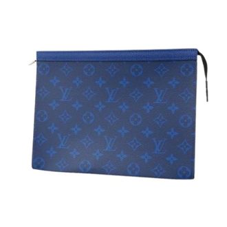 Louis Vuitton Pre-owned Clutches, male, Blue, Size: ONE SIZE Pre-owned Clutch bag