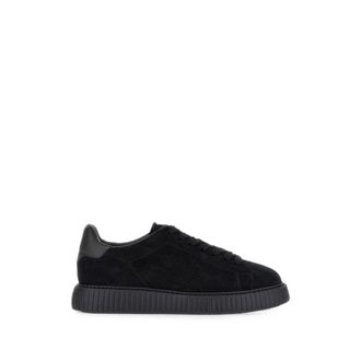 Hogan Schoenen - Heren - Sneakers - Zwart - 43 EU - Leer - Schoenen