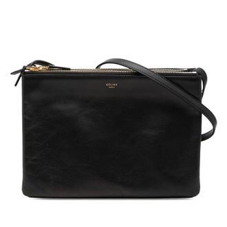 Celine Pre-owned Celine Large Lambskin Trio Crossbody Ladies HFAVULOGC744PRRY