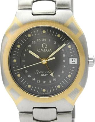 Omega Pre-owned Seamaster 396.1122 Polshorloge - Heren - Vintage Horloges - Zwart - ONE Size - Vintage