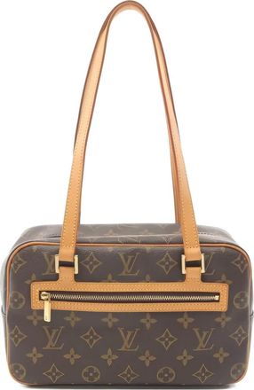 Louis Vuitton 2003 schoudertas met monogram - Bruin
