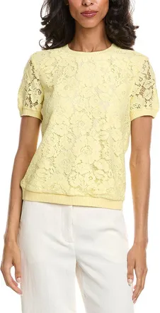 Tahari by ASL Tahari Asl Petite Lace Sweater