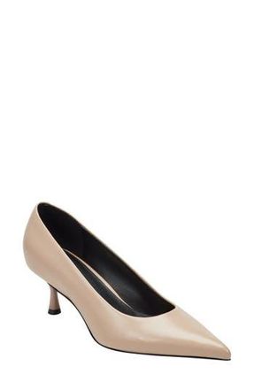 Marc Fisher Rinnie Pointed Toe Pump in Light Natural at Nordstrom Rack, Size 10
