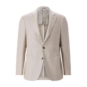 Canali Kei Blazer - male - Canali - Blazers - Brown - XL - Jackets