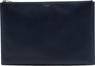 Saint Laurent Pre-owned Saint Laurent Grain De Poudre Zipped Tablet Holder Clutch Unisex PK88V0Q0UEPV7R89