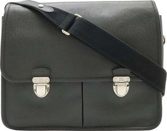 Louis Vuitton Black Taiga Alexei (Authentic Pre-Loved)