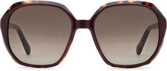 Fossil FOS 2159/S YDC/HA Womens Sunglasses Burgundy Size 54